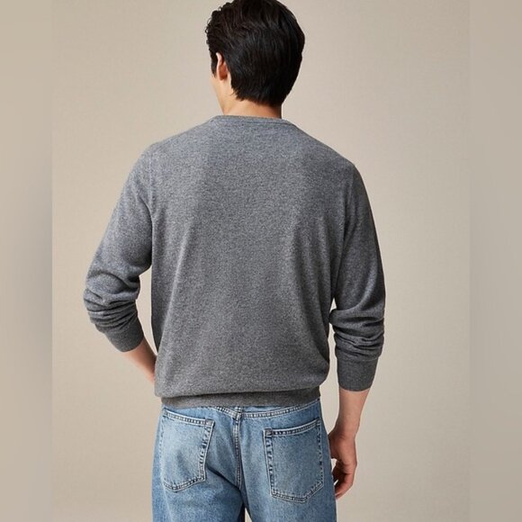 NWT Knit for J.Crew Mens classic cashmere crewneck sweater - Picture 4 of 9